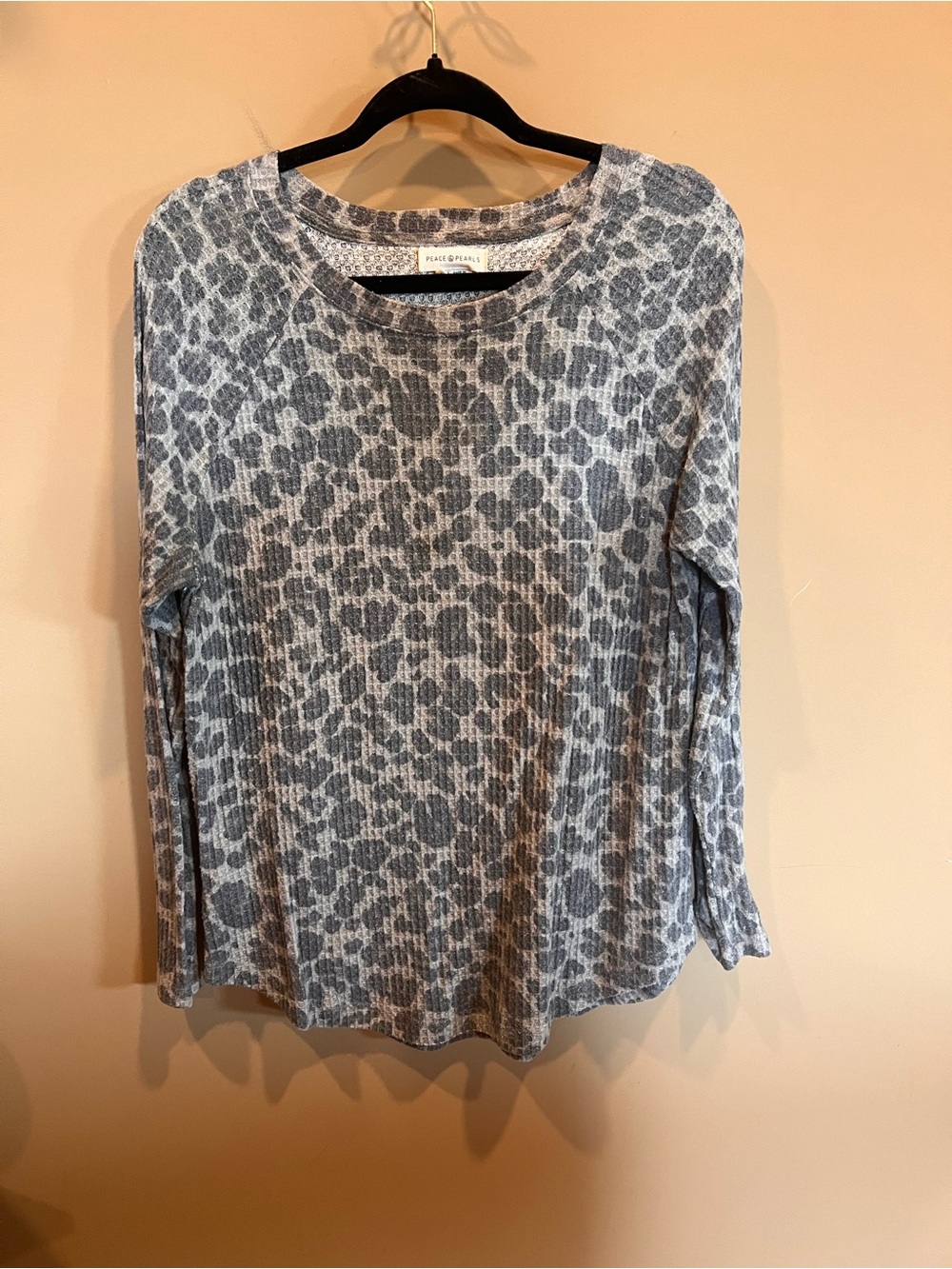 Leopard Print Thermal Top